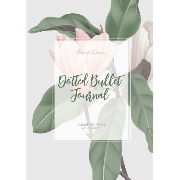 Dotted Bullet Journal: Medium A5 - 5.83X8.27 (Magnolia) -- Blank Classic - Picture 1 of 1
